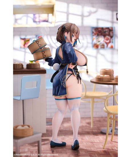 まんじゅう娘 つむぐ Illustrated by らんふ 1/7 完成品フィギュア 特典付限定版
