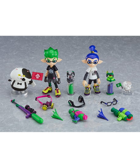 figma Splatoon ガール DXエディション/ ボーイ DXエディション　全２種　塗装済み可動フィギュア　スプラトゥーン　［グッドスマイルカンパニー］