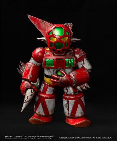 【予約】Chibi Creature 初代ゲッターロボ1 （ニューヨーク最終決戦時）　塗装済みソフビフィギュア　真ゲッターロボ対ネオゲッターロボ　[エンバートイズ]