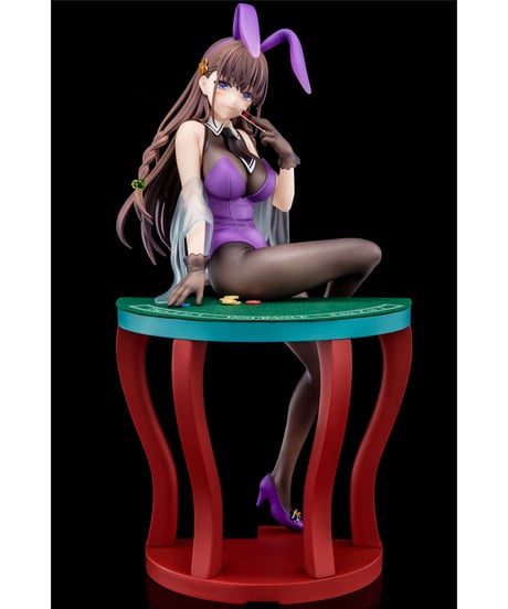 聖剣学院の魔剣使い　エルフィーネ・フィレット　花紫のバニーフィギュアwithぺろりシステム