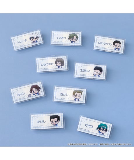 新テニスの王子様 お名前バッジコレクション／青学　9個入り１BOX