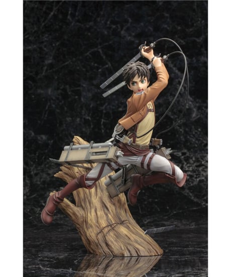 ARTFX J エレン・イェーガー リニューアルパッケージver.（再生産）　1/8スケールフィギュア　PVC塗装済み完成品【進撃の巨人】