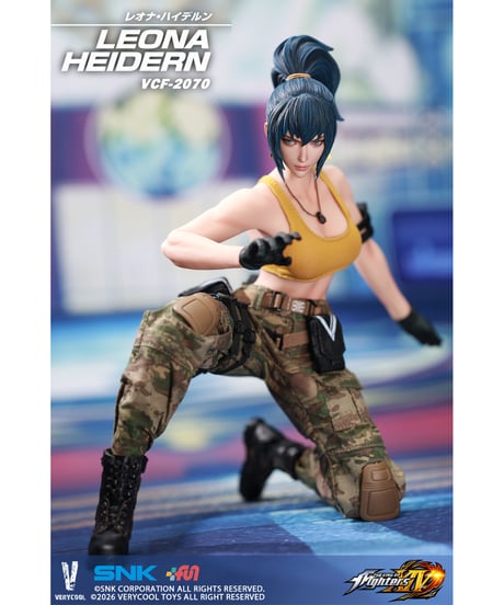 【予約】King of Fighters XIV 1/6 コレクティブル アクションフィギュア レオナ・ハイデルン　［ベリークール］