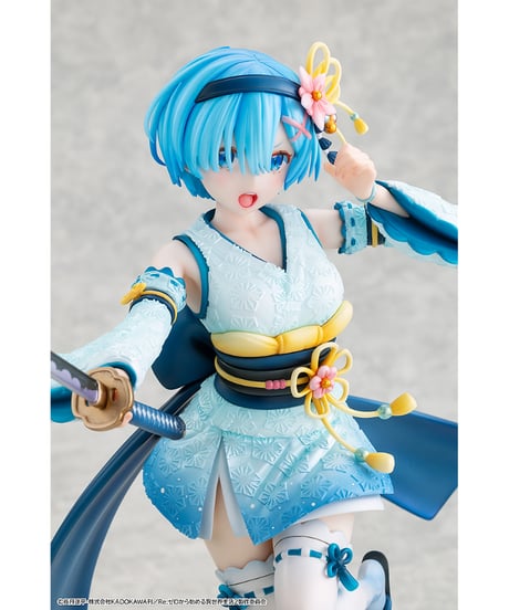 レム 戦装束ver.　1/7スケール　塗装済み完成品　Re:ゼロから始める異世界生活　［ＫＡＤＯＫＡＷＡ］