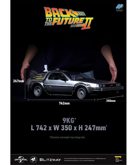 【予約】バック・トゥ・ザ・フューチャー PART2 「タイム・マシン」　［BLITZWAY］