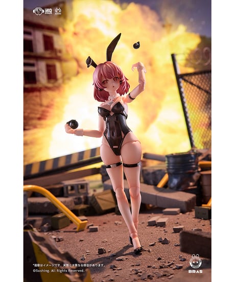 【予約】Commando・ベルカ 1/12 可動フィギュア　BUNNY RAPID ACTION SQUAD　［溯行Sushing］