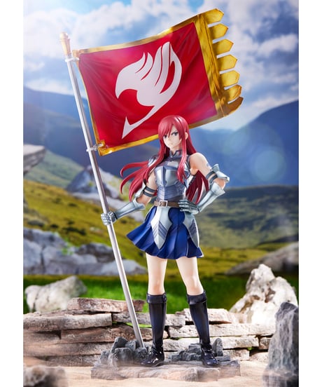 エルザ・スカーレット　「FAIRY TAIL」ファイナルシリーズ　1/8　PVC製塗装済み完成品　［ベルファイン］