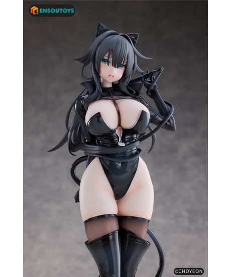 【予約】猫の女 Happyちゃん 1/6 完成品フィギュア　［ENSOUTOYS］