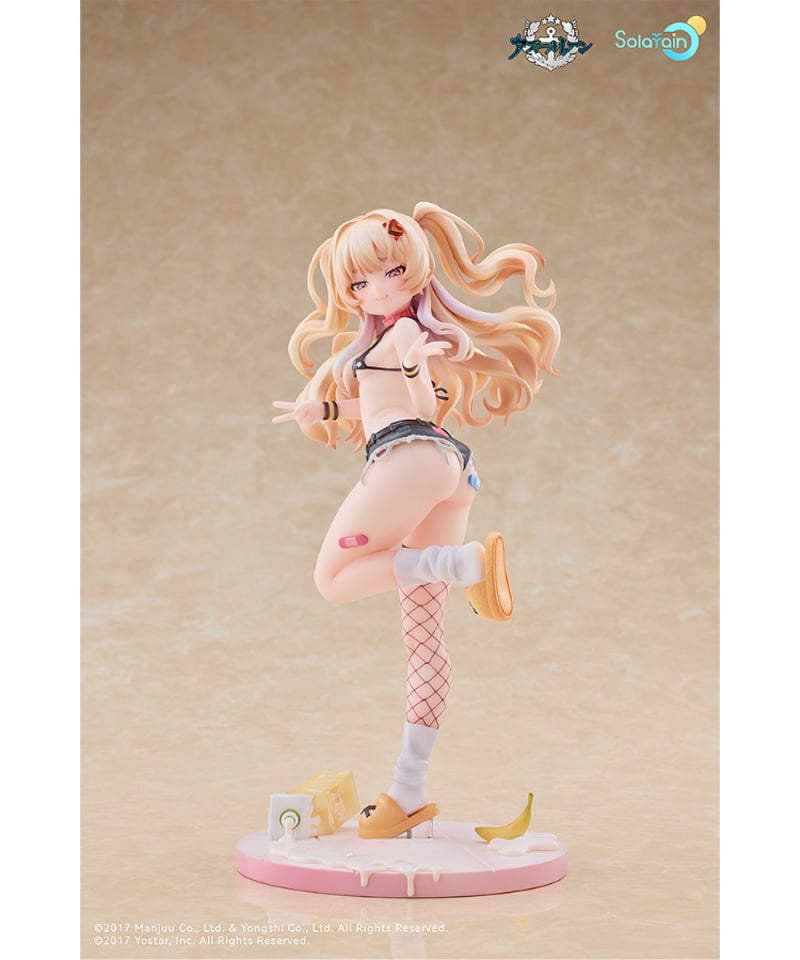 バッチ　アニバーサリーイラストVer.　1/7　フィギュア　ぬいぐるみ付き Amazon | アズールレーン バッチ アニバーサリーイラスト Ver