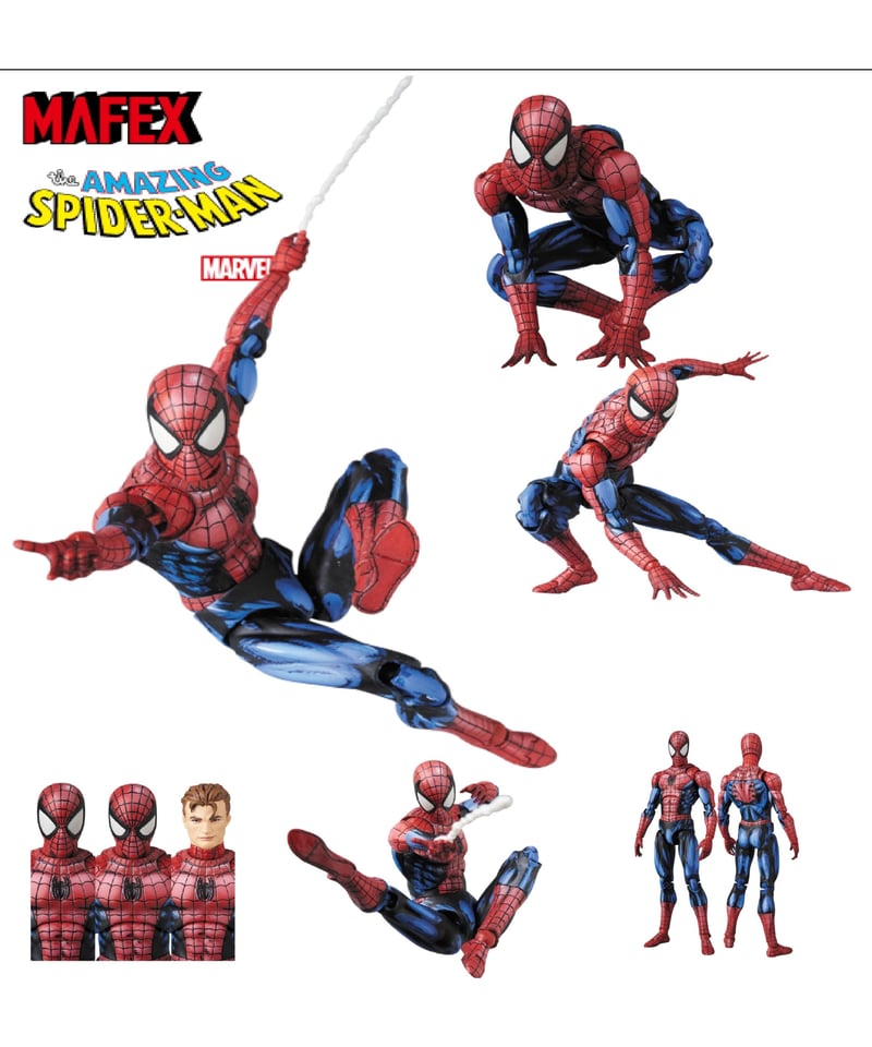 マフェックス No.108 MAFEX SPIDER-MAN（COMIC PAINT） ［メデ