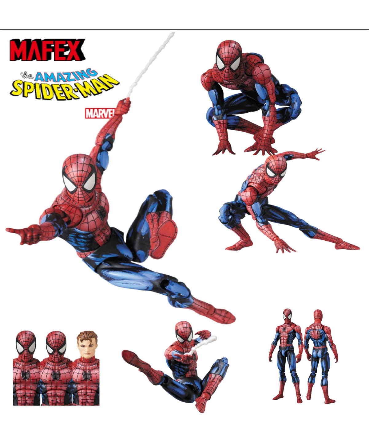 マフェックス No.108 MAFEX SPIDER-MAN（COMIC PAINT） ［メデ