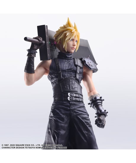 ファイナルファンタジー VII リメイク スタティックアーツ クラウド・ストライフ　［スクウェア・エニックス］
