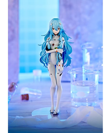 ヱヴァンゲリヲン新劇場版　 POP UP PARADE 綾波レイ ロングヘアVer.　塗装済み完成品