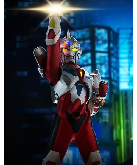 フィグゼロ 電光超人グリッドマン　ABS&PVC&POM製塗装済み可動フィギュア【電光超人グリッドマン】