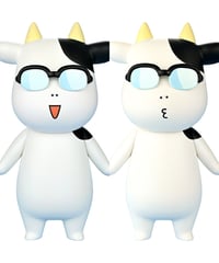 【予約】百姓貴族 ソフビ 荒川弘 Aタイプ（笑顔）/ Bタイプ（口笛）　全2種　塗装済みノンスケールフィギュア　[Loop’]