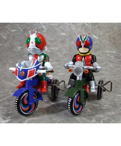EX三輪車「仮面ライダーV3」仮面ライダーV3 Bタイプ/ライダーマン Bタイプ　全２種　［プレックス］