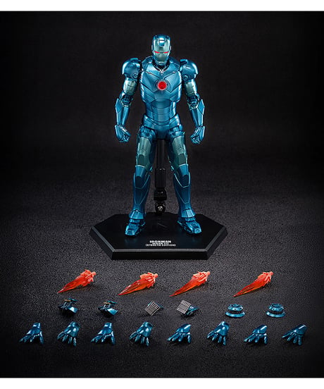 【予約】DLX アイアンマン・マーク3（ステルス・エディション）　1/12スケール　塗装済み可動フィギュア　［threezero］