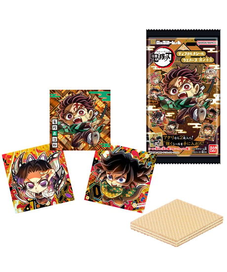 にふぉるめーしょん 鬼滅の刃ディフォルメシールウエハース 其ノ十三　20個入り1BOX 　[バンダイキャンディ]