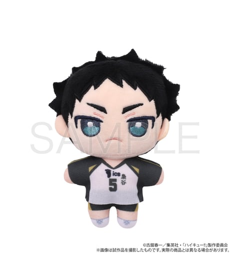 ハイキュー!! ぬいパル（ぬいぐるみ）／日向翔陽/影山飛雄/孤爪研磨/黒尾鉄朗/木兎光太郎/赤葦京治　全６種　[ムービック]