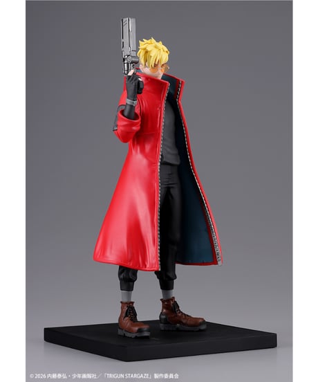 OSHI WORKS ヴァッシュ・ザ・スタンピード TRIGUN STAMPEDE　1/7スケール　PVC塗装済み完成品　［コトブキヤ］