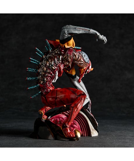 ARTPLA SCULPTURE WORKS エヴァンゲリオン2号機獣化第2形態ザ・ビースト “ジオフロント血戦” ベージュカラーVer.