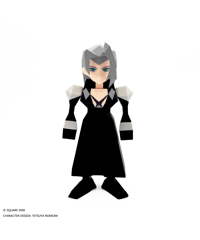 FINAL FANTASYVII ポリゴンソフビ セフィロス　［スクウェア・エニックス］