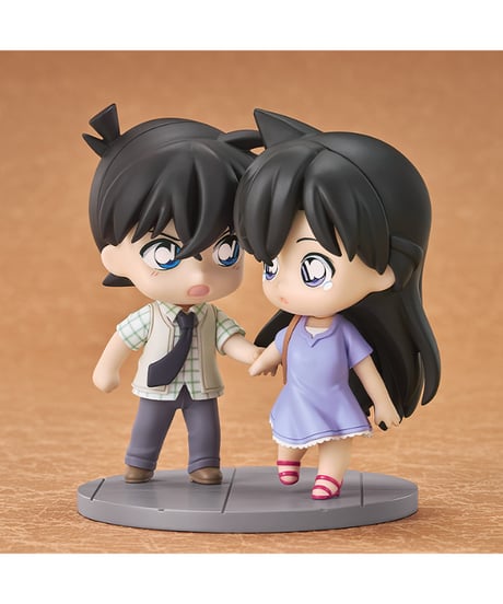 名探偵コナン　Qset+ 工藤新一＆毛利蘭　塗装済み完成品　［グッドスマイルアーツ上海］