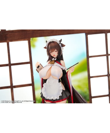 【予約】アズールレーン 樫野 つまずきトラブルメイドVer.　1/7スケール　塗装済み完成品フィギュア　[エレガント]