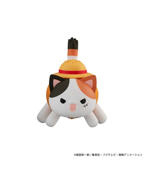 【予約】【送料無料】MEGA CAT PROJECT ワンピース ニャンピースニャーン！ ルフィと王下七武海【再販】　8個入り1BOX　［メガハウス］