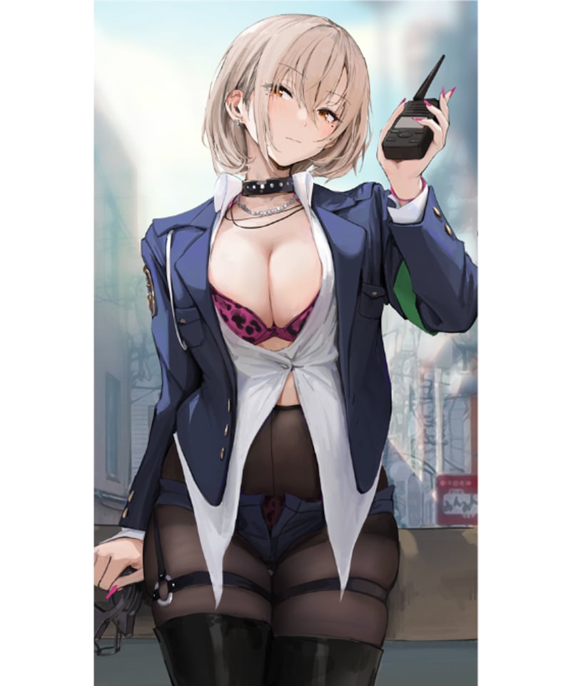 不良警察 illustration by CheLA77 1/6 完成品フィギュア 特典付