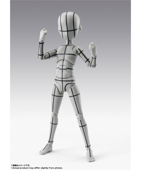 【予約】【送料無料】S.H.Figuarts ボディくん -杉森建- Edition-ワイヤーフレーム-(Gray Color Ver.)　［バンダイ］　【8月発売予定】