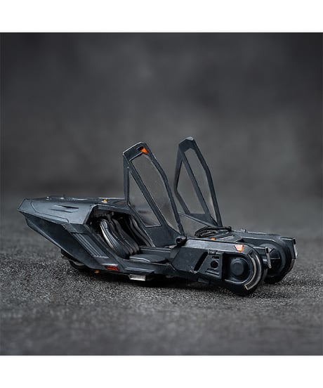 ブレードランナー 2049　Kのスピナー（3.7インチ）　イキャスト製塗装済み完成品ミニカー