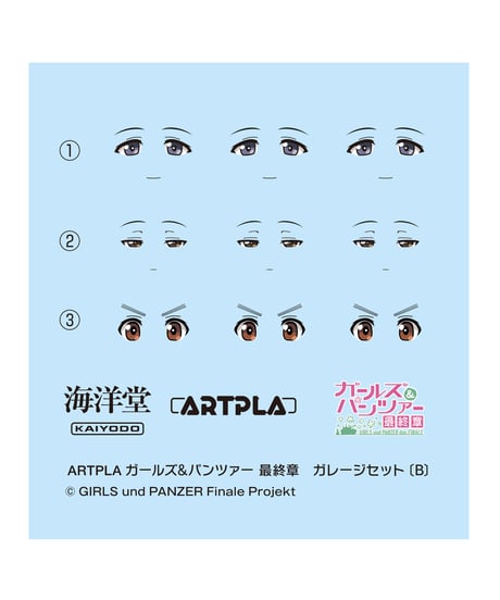 ARTPLA ガールズ＆パンツァー 最終章　ガレージセット[B]