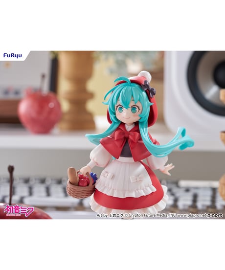 デスクトップフェアリー 初音ミク 赤ずきんver.　プラスチック製 塗装済み完成品　[フリュー]