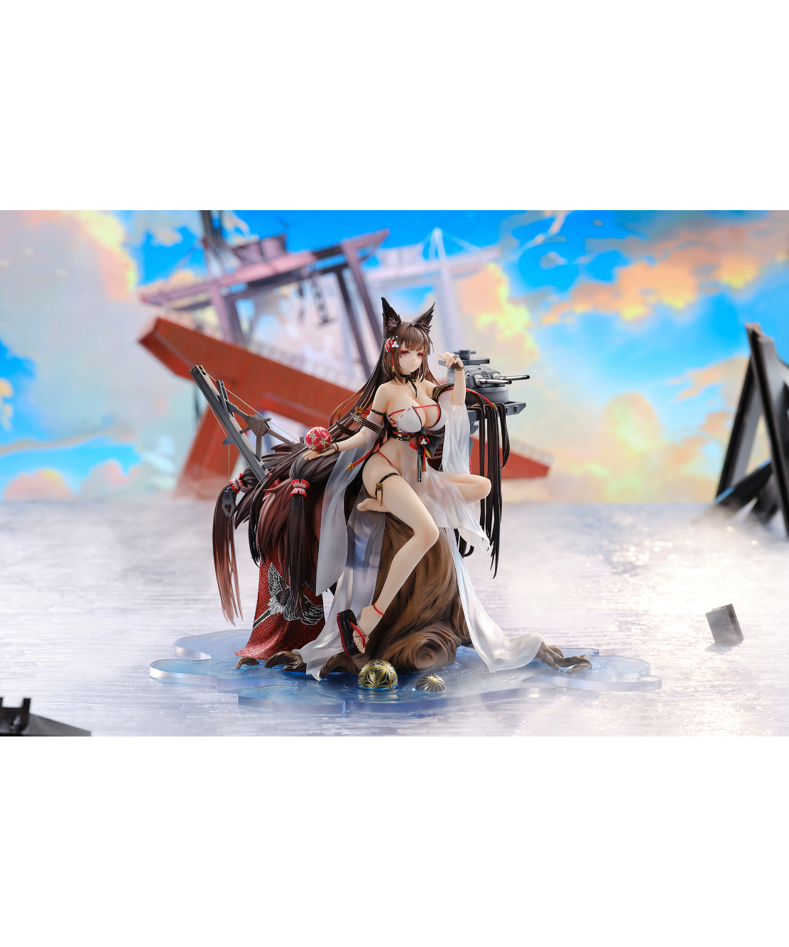 アズールレーン　アズレン　天城　走水静蓮Ver スケール　フィギュア アズールレーン 天城 走水静蓮Ver. アクリル展示ケース付き
