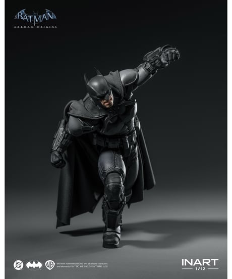 【予約】バットマン（バットマン：アーカム・ビギンズ）1/12スケール アクションフィギュア　［INART］