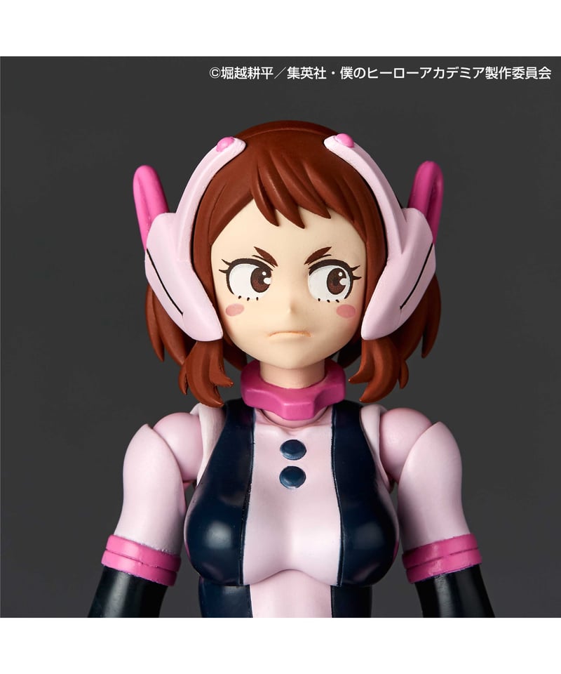 【新品未開封】海洋堂 リボルテック 僕のヒーローアカデミア麗日お茶子　 緑谷出久 ヒロアカ」死柄木と茶昆、お茶子がリボルテックシリーズにて新た