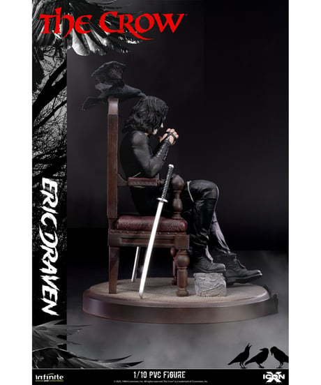 【予約】アイコンx/ クロウ 飛翔伝説: エリック・ドレイヴン 1/10 PVC スタチュー　［インフィニティスタチュー］