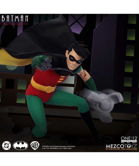 【予約】ワン12コレクティブ/ バットマン アニメイテッド シリーズ: ロビン 1/12 アクションフィギュア　［メズコトイズ］