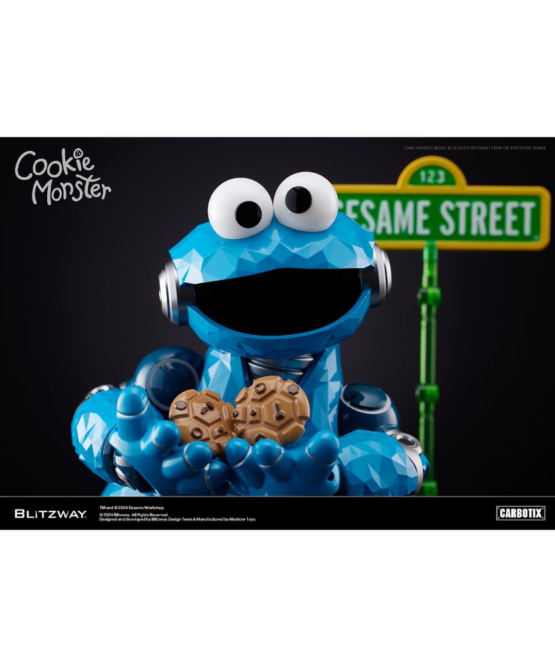 CARBOTIX COOKIE MONSTER クッキーモンスター セサミストリート | Wo