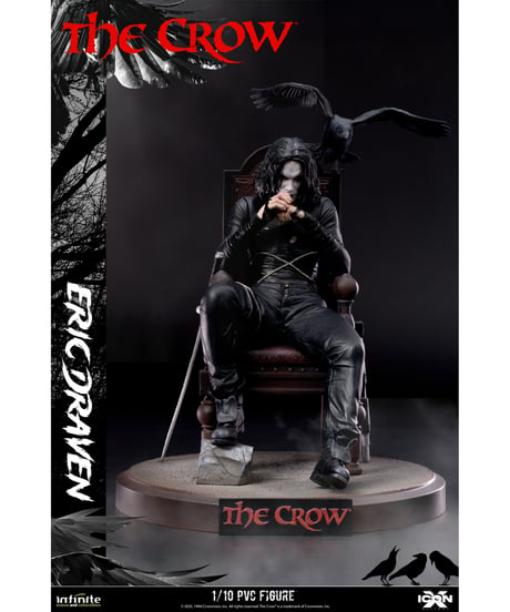 【予約】アイコンx/ クロウ 飛翔伝説: エリック・ドレイヴン 1/10 PVC スタチュー　［インフィニティスタチュー］
