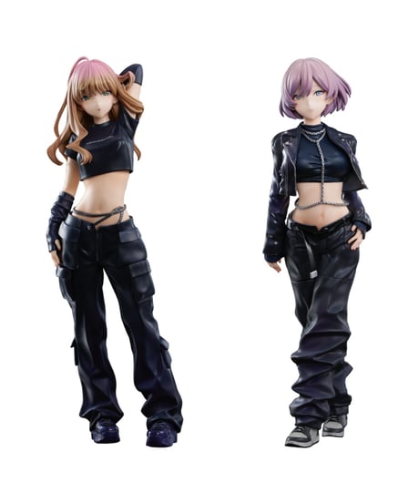 『グリッドマンユニバース』ZOZO BLACK COLLECTION 「南 夢芽」/「ムジナ」　全２種　彩色済み完成品フィギュア