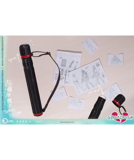 【予約】アスモストイズ 1/6 ガールクラッシュ 吉備津桃子（きびつ ももこ）冬季制服版　［アスモストイズ］
