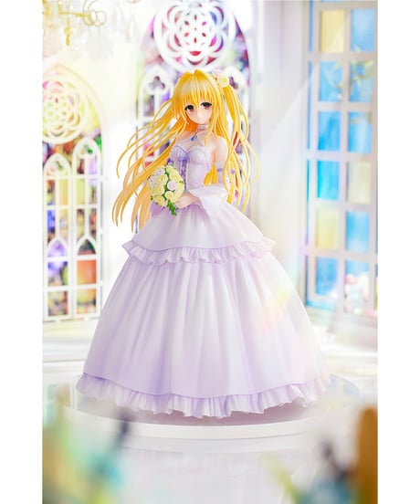 To LOVEる-とらぶる- ダークネス　金色の闇 ウェディングver.　1/7スケール　プラスチック製塗装済み完成品