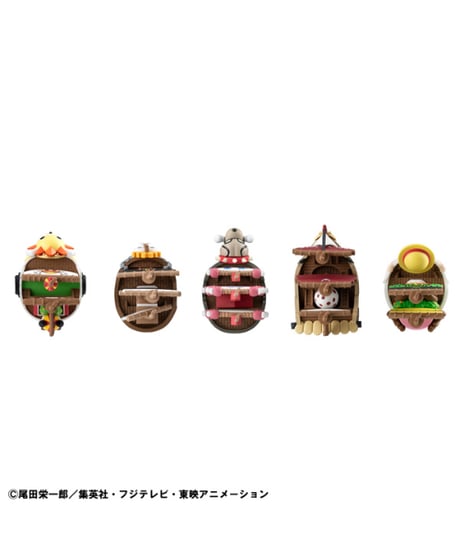 【予約】ゆらコレシリーズ ワンピース グランドラインコレクションVol.3　6個入り1BOX　［メガハウス］