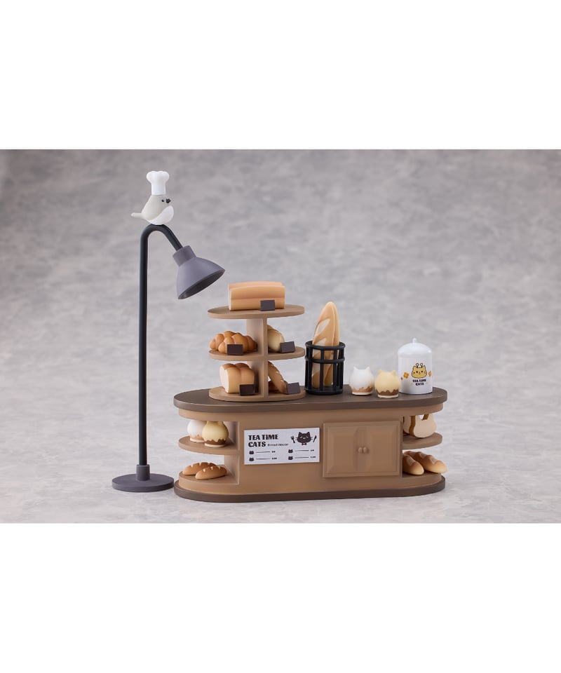 ティータイム キャッツ シーン』にゃん町“パン屋”店員&お客セット 完成
