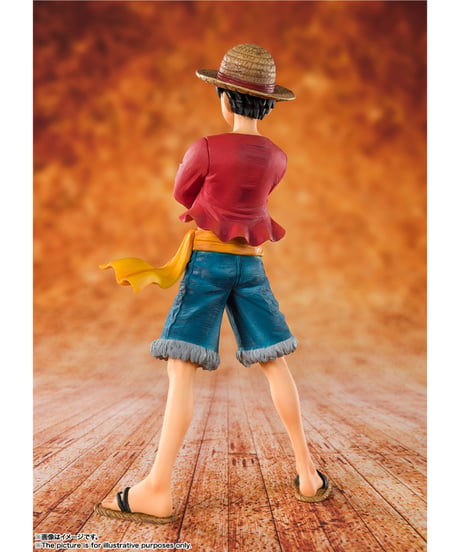 【送料無料】フィギュアーツZERO 麦わらのルフィ（再販版）　ワンピース　魚人島～パンクハザード編　［バンダイ］
