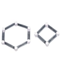 【予約】Base Float　クリアABS製台座支柱　［ファット・カンパニー］