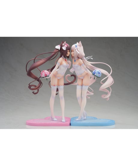ネコぱら ショコラ＆バニラ エデンの夢ver.　1/7スケールフィギュア　PVC＆ABS製塗装済み完成品