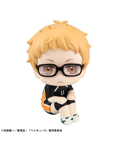 るかっぷ ハイキュ―!! 月島 蛍 ユニフォームVer.　彩色済みフィギュア